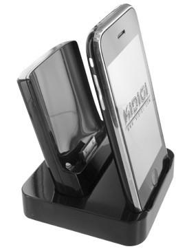Apple iPhone 3G Portable Power Station Cradle ( Black).JPG